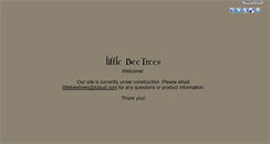 Desktop Screenshot of littlebeetrees.com