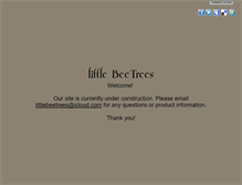 Tablet Screenshot of littlebeetrees.com